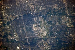 ISS023-E-54632, Photography of Columbus, Ohio taken from the International Space Station (ISS)
