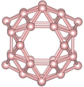 The structure of B38 fullerene. Ma et al J. Phys.: Condes. Matter 27 203203.
